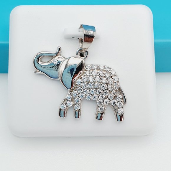 "925 Sterling Silver CZ Beautiful Pendant for Women, 1USPAR4095 - Picture 4 of 6